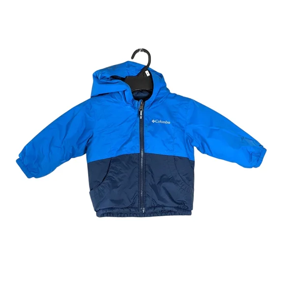 Columbia Baby Boys Reversible Insulated Jacket Size 12-18 Months - Picture 1 of 12